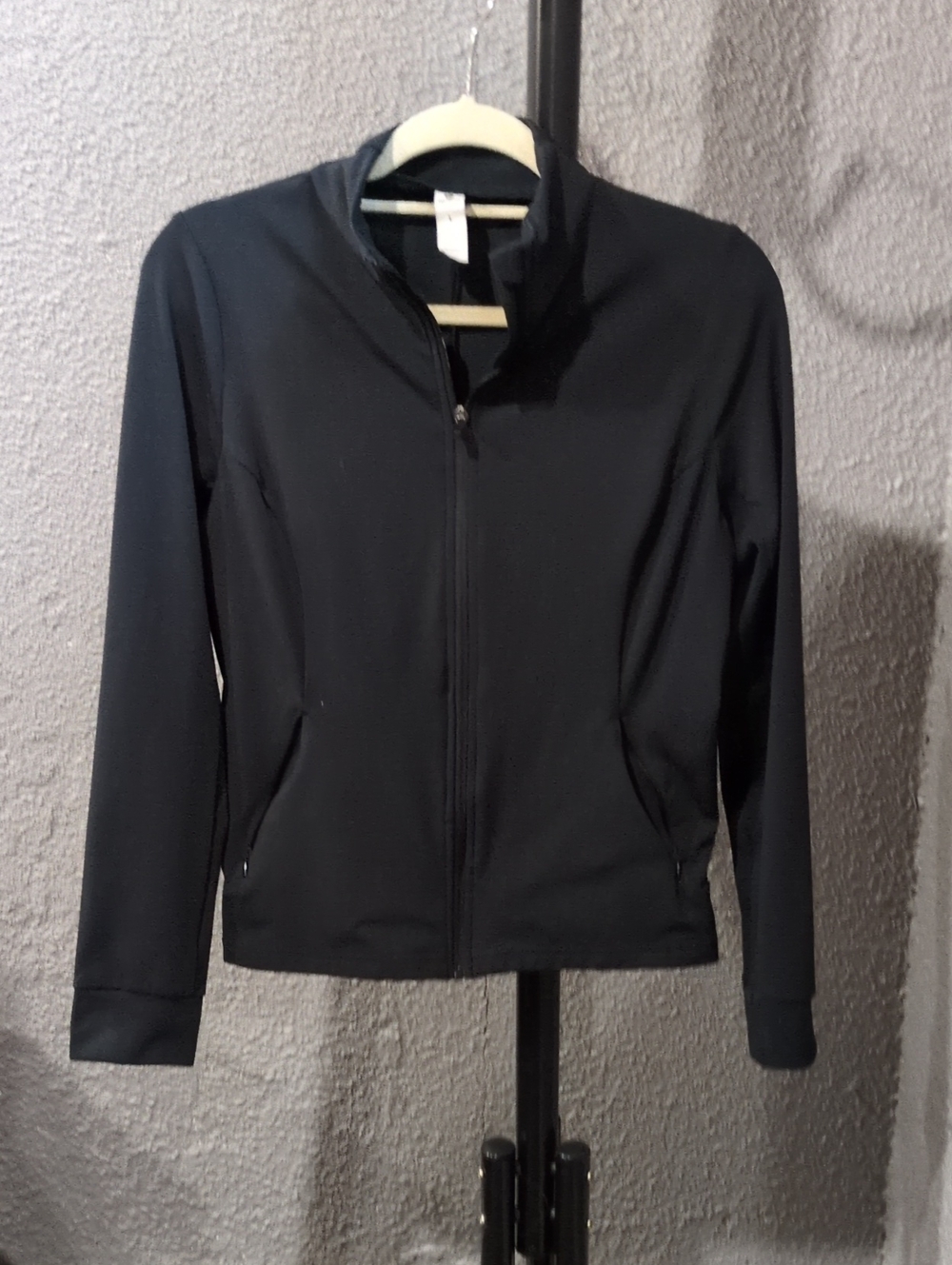 Black Women's Full-Zip Jacket